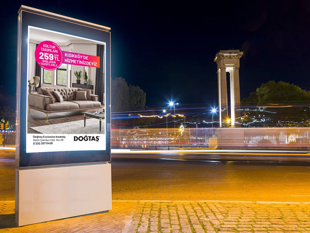 CLP Reklamlar: Yaya Trafiğinin Kalbinde Yer Alan Etkili Outdoor Çözümü